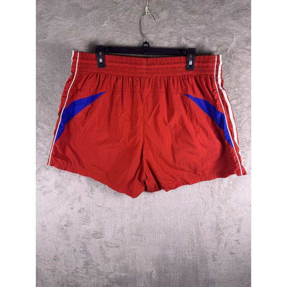Adidas Swim Trunks Shorts Mens 2XL Red 3-Stripes Quick Dry Lined FS6153 - Picture 6 of 9